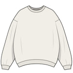 Women's Drop Shoulder Sweatshirt - FACW1600