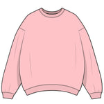 Women's Drop Shoulder Sweatshirt - FACW1600