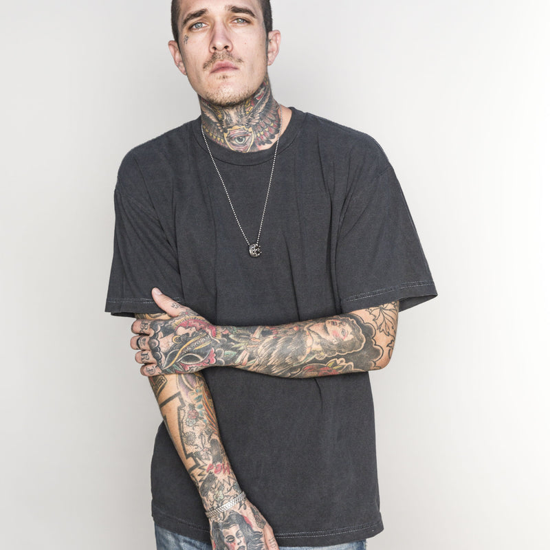 Classic Fit Crew Neck - VINTAGE BLACK