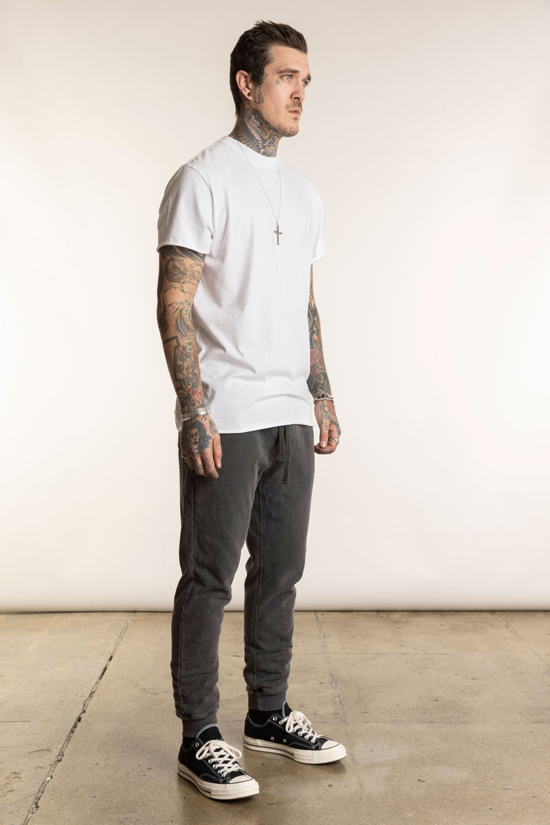 Mens Joggers with Cuffed Hems - FACM1091