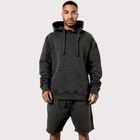 heavyweight cotton oversized hoodie