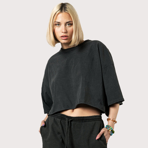 Boxy Cropped Tee - CLASSIC1006